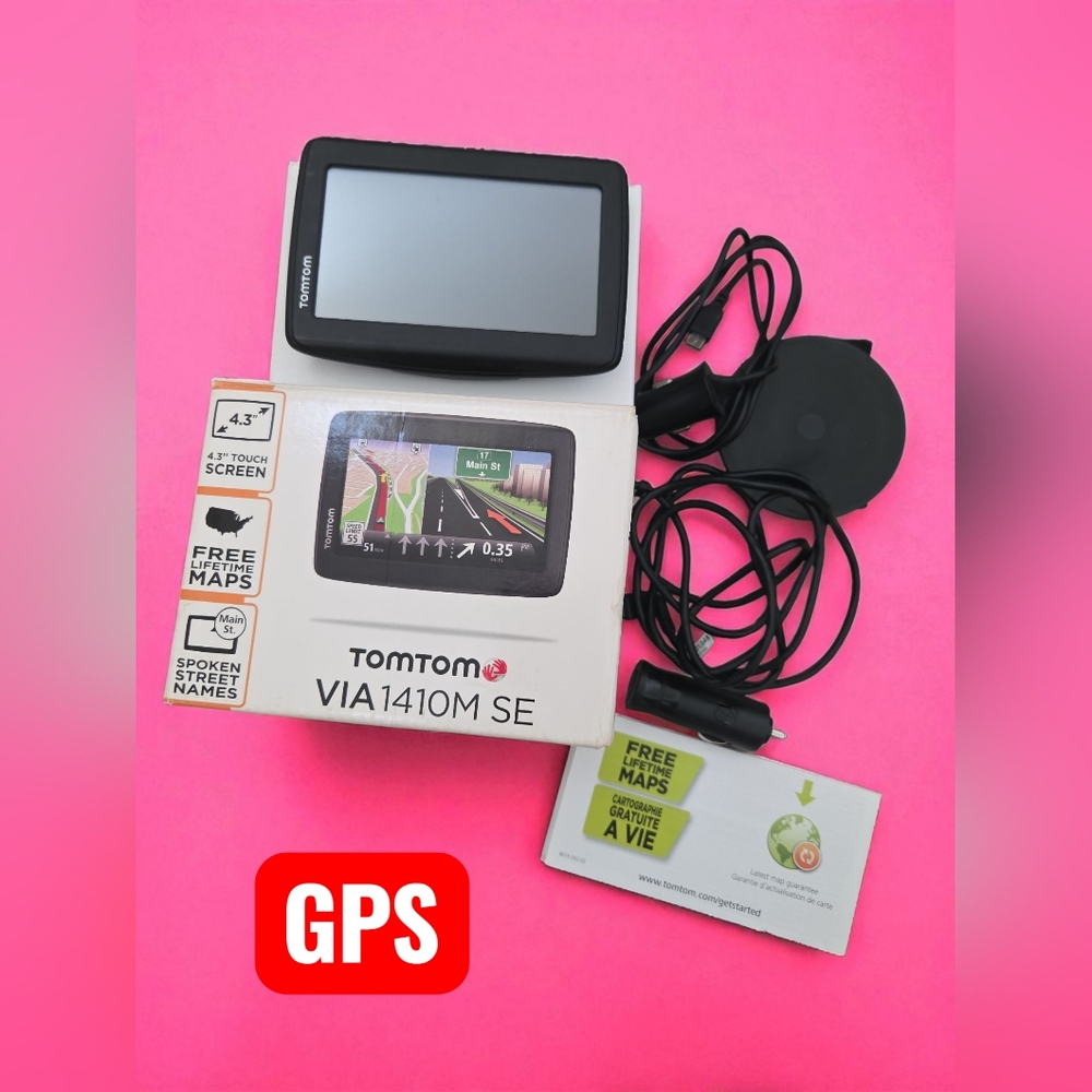 GPS Tom Tom VIA 1410M SE retired device